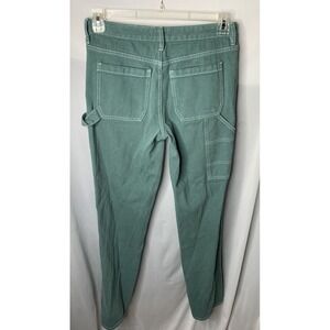 PacSun Low Rise Carpenter Jeans Women's 27 Aqua Green Straight Leg‎ Pants Y2k